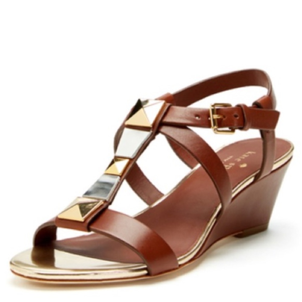 KATE SPADE Denver Stud Wedge Sandal